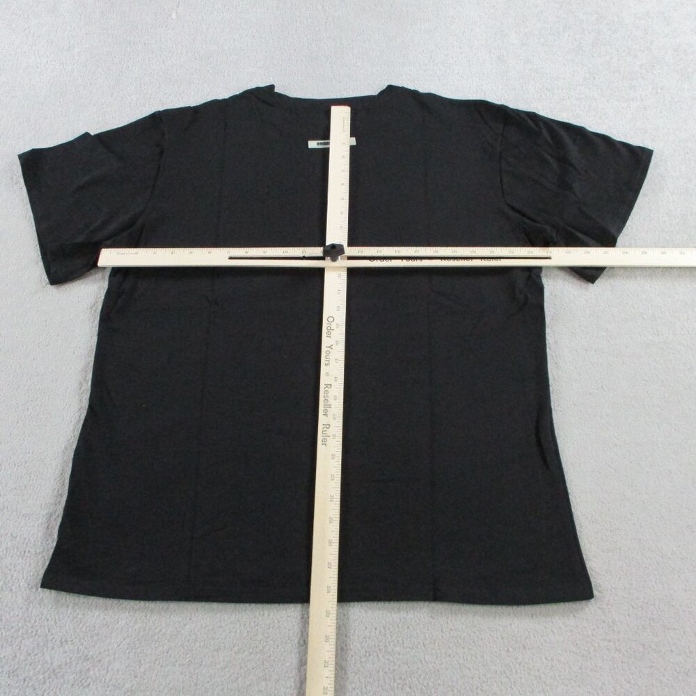Fear of God Essentials Shirt Adult XL Black Crewneck Cotton Logo Tee NWT NEW - Picture 5 of 9
